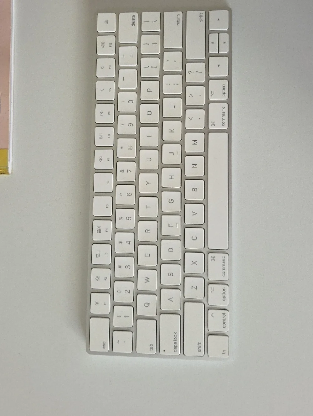 Apple Magic Keyboard in White and Silver Aluminum